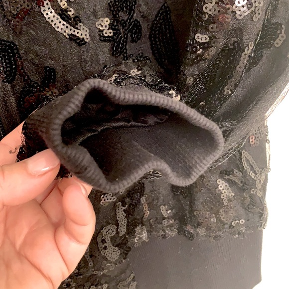 Black Lace Bomber Jacket - Picture 9 of 16